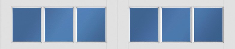 lite square garage door window