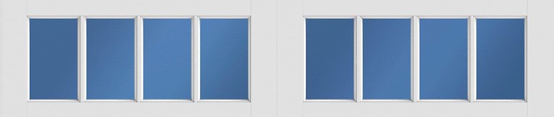 lite square garage door window