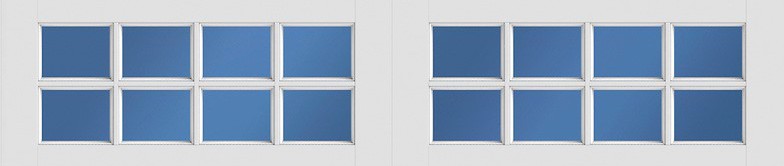 lite square garage door window