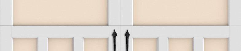 Munifield style garage door