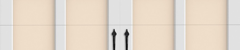 Pineda style garage door