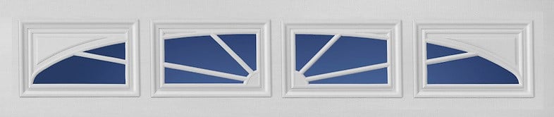 Sunray style windows