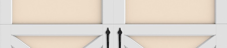 Thoreau style garage door