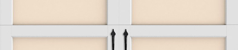 Columbia style garage door