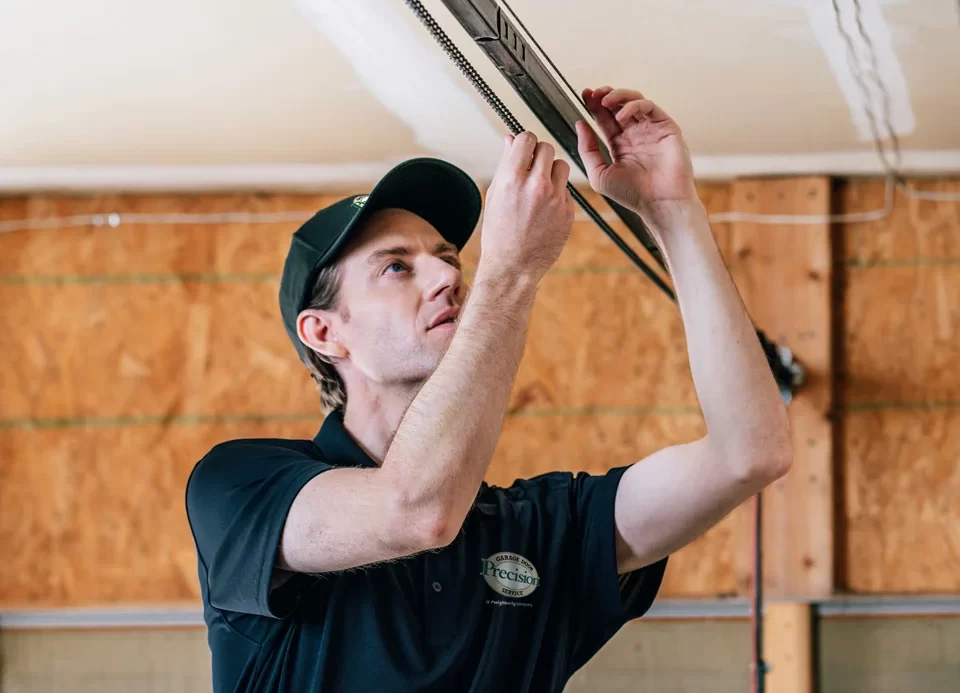 Garage door track repair Garage door track repair