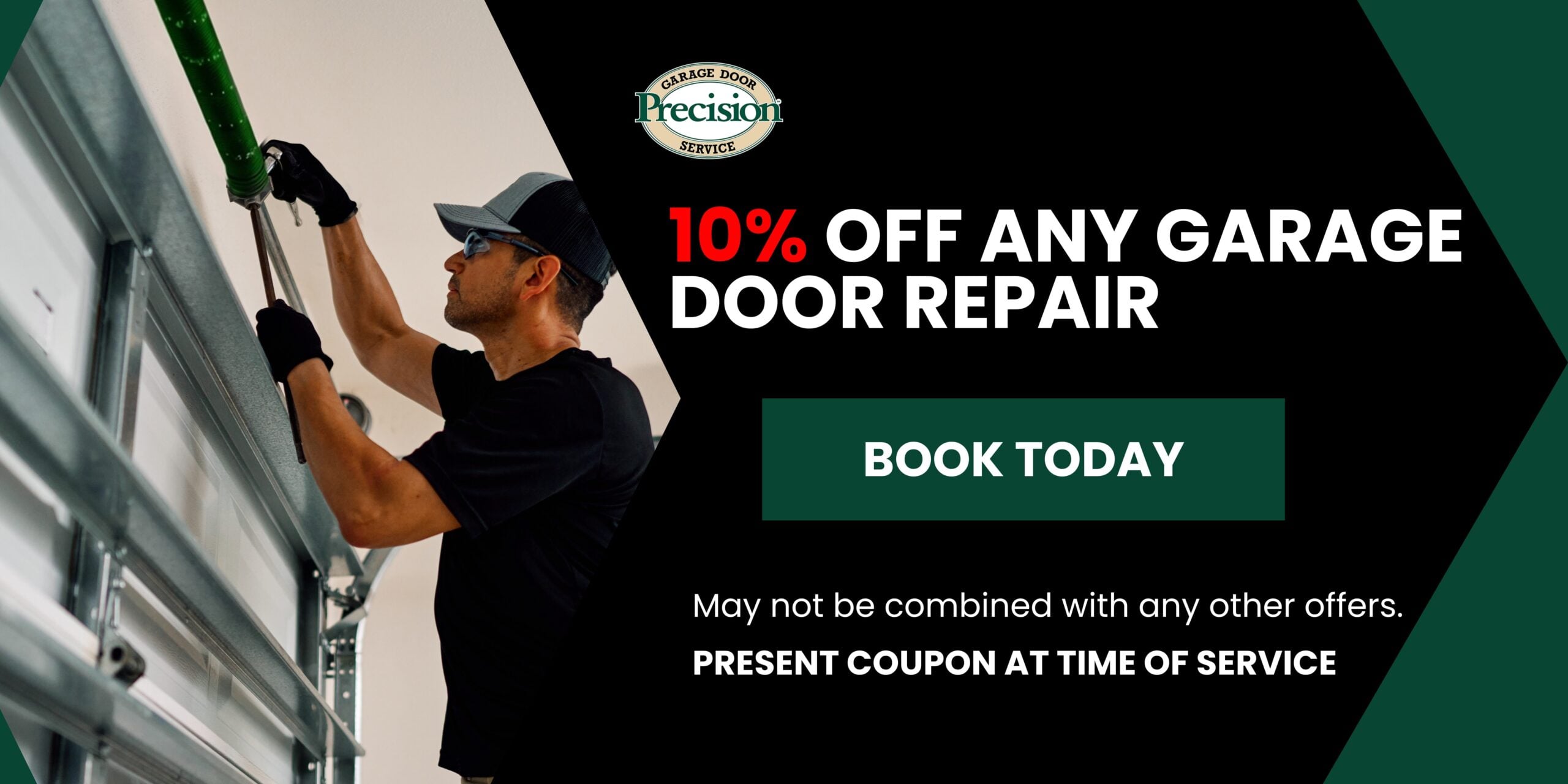 10% Off Any Garage Door Repair August 2026